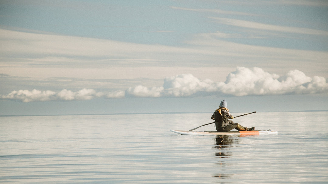 Paddleboarding With Whales
