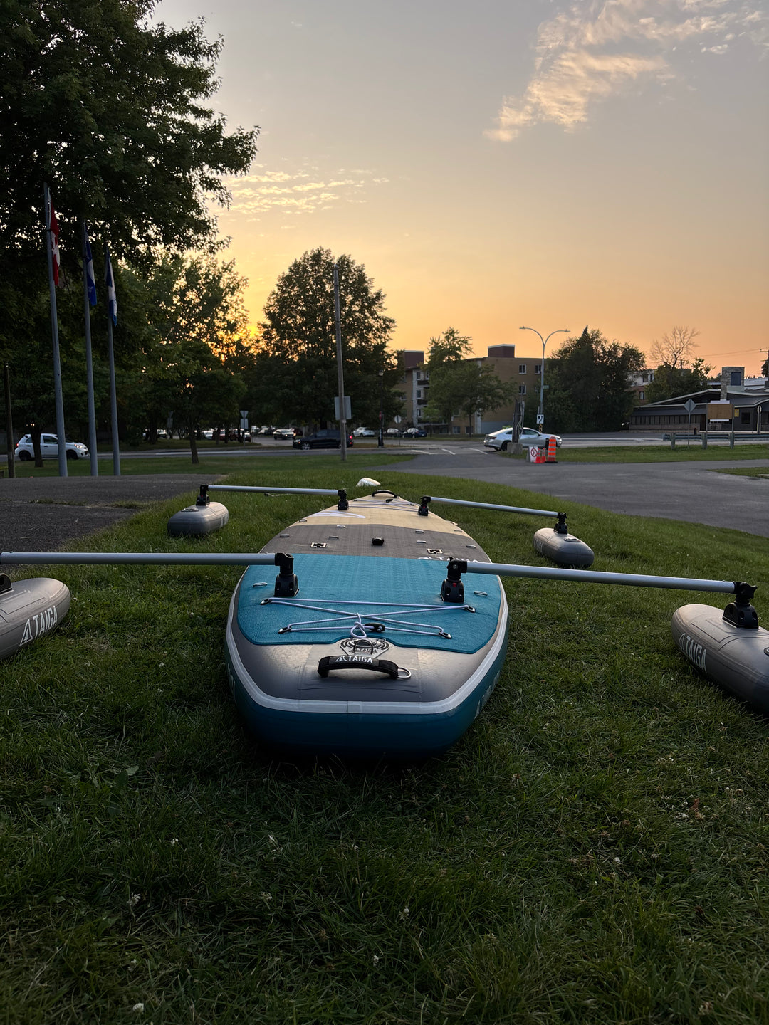 Rear View of The Adaptive SUP