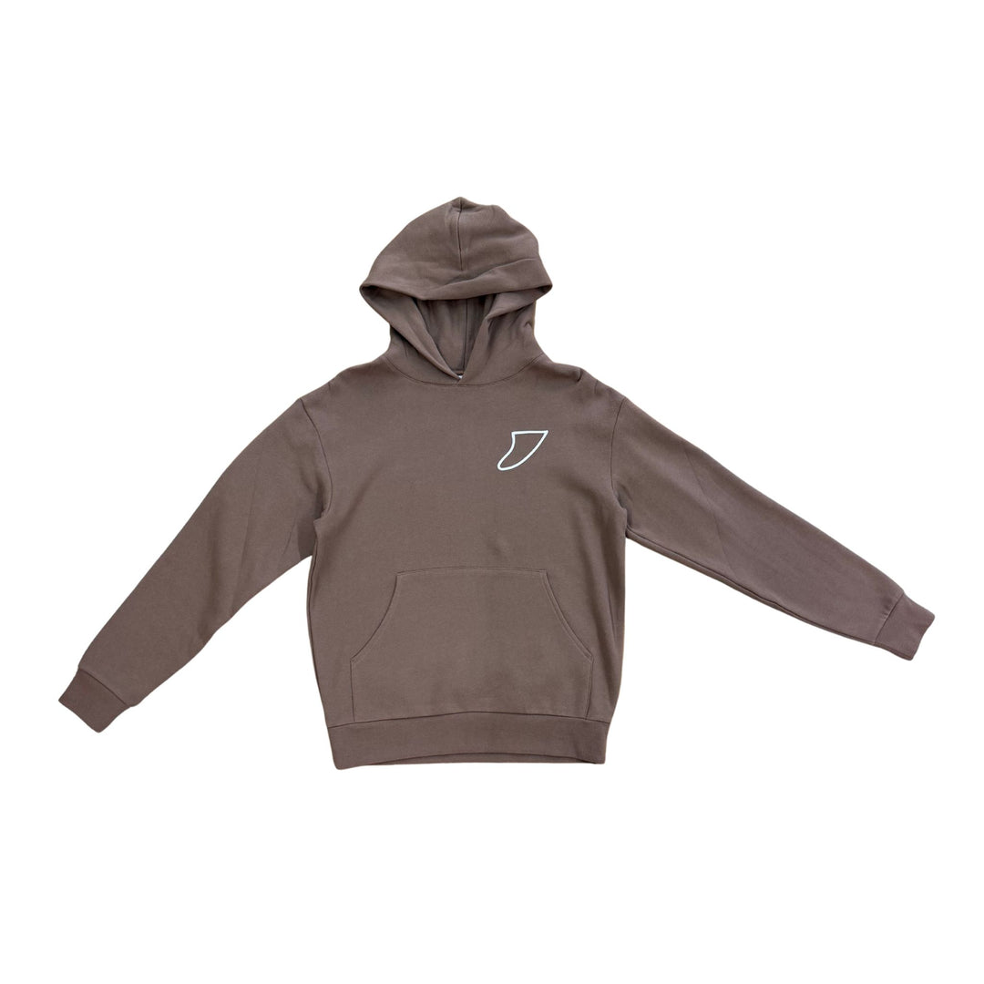 FIN - HOODIE in Brown