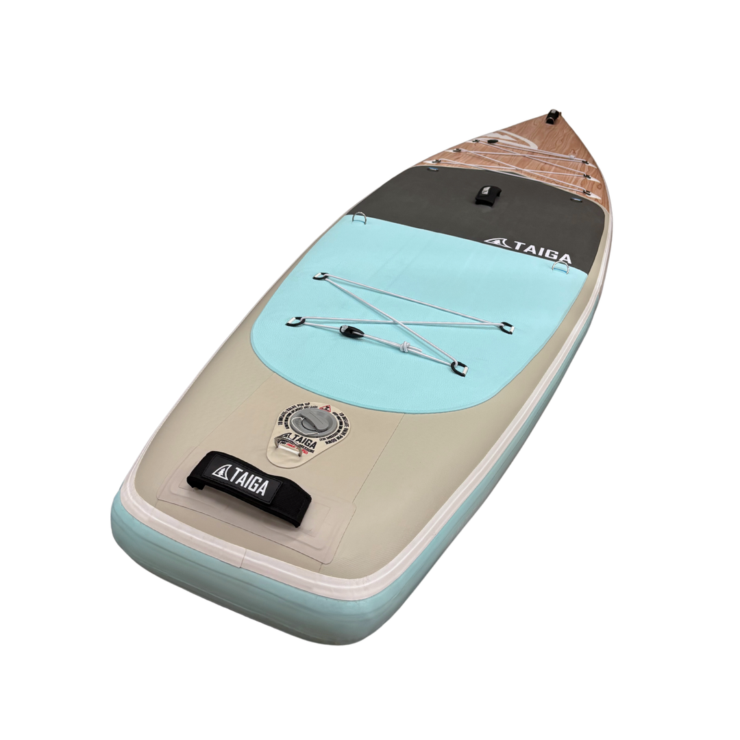 Tail View of the Kazuzu Air 11'2 Clear Blue