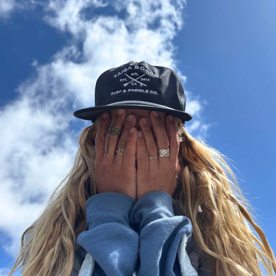 Front View of the Mesh Surf & Paddle Co. Cap