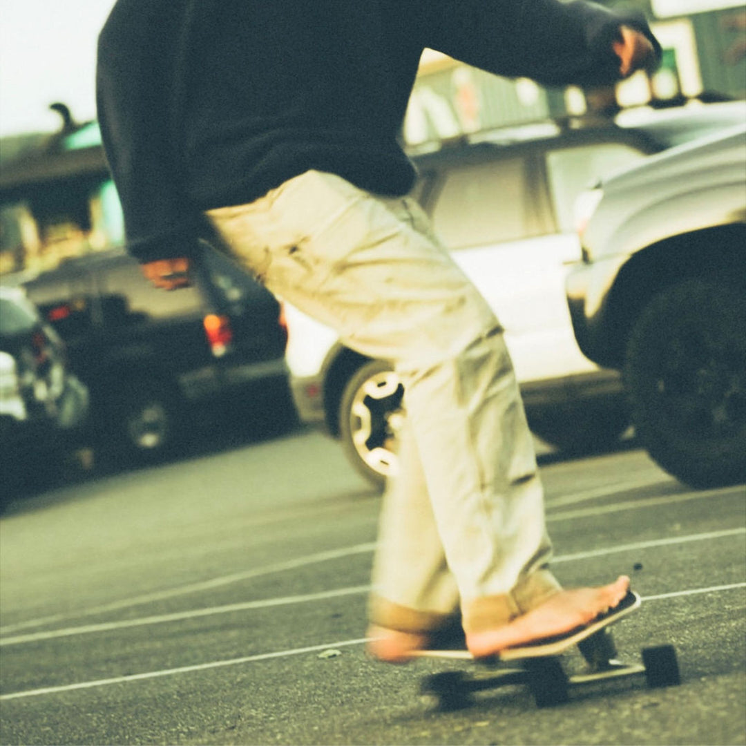 Guy Skating on The Surfskate By TAIGA