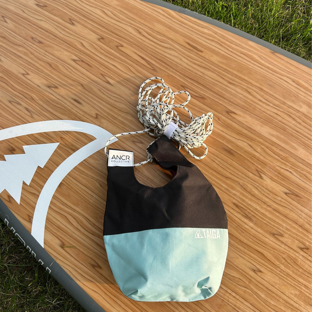 SUP Anchor Light Blue on a TAIGA paddle board