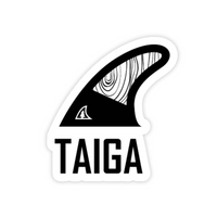 TAIGA FIN - STICKER
