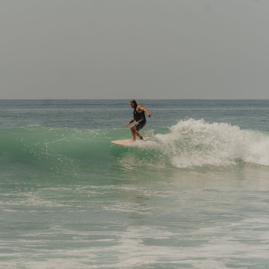 Surfer on a wave