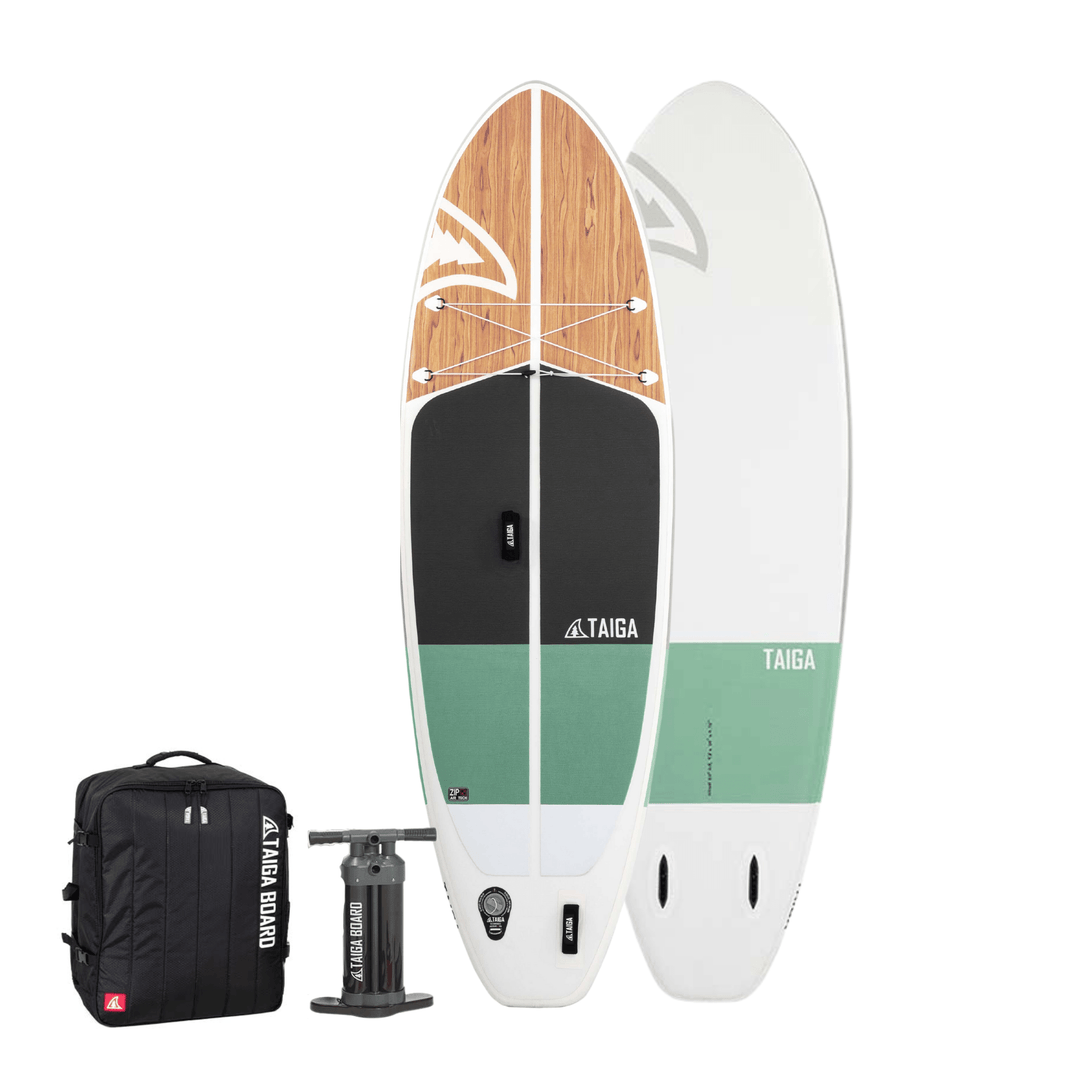 NANO ZIP AIR 9'8'' Compact - INFLATABLE PADDLE BOARD - Taiga Board