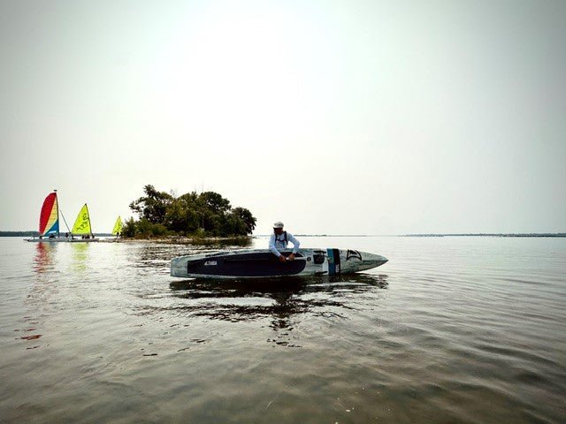 SUP Race 14'0'' x 23'' - HARD PADDLE BOARD (DEMO) - Taiga Board