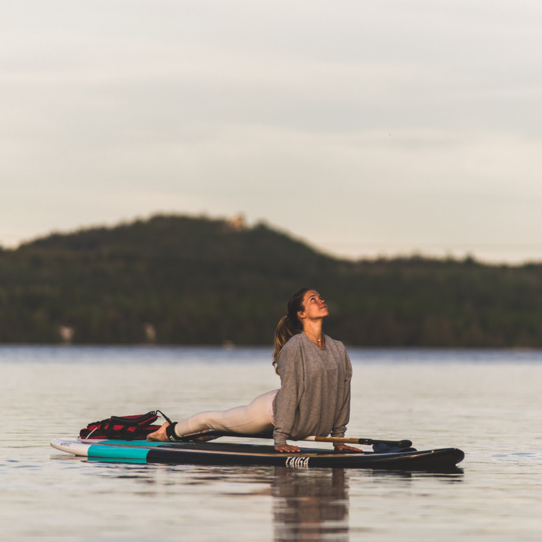 SUP Yoga on the Awen 10'0 Turquoise
