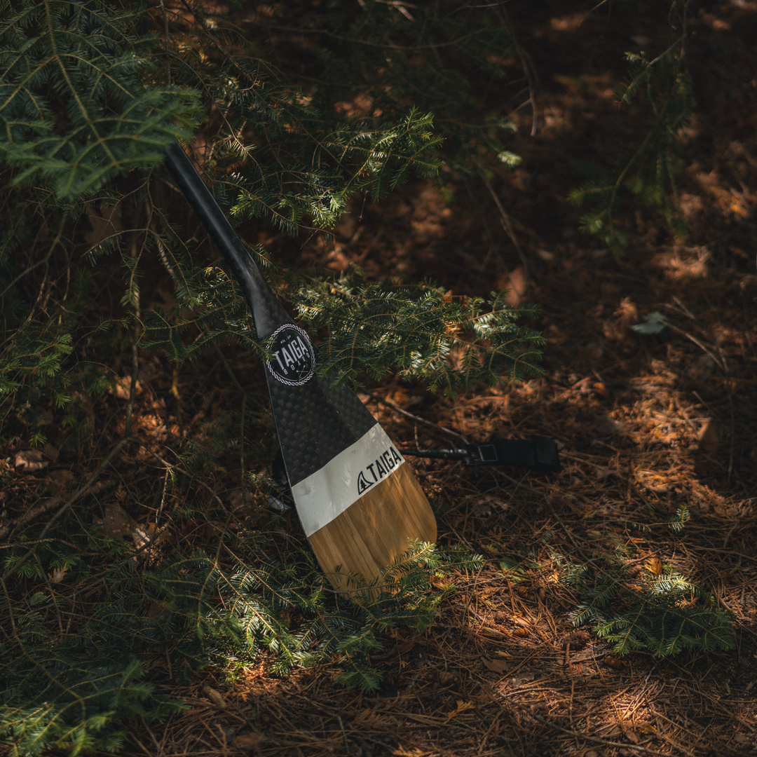 Diamond Carbon Wood Paddle by TAIGA