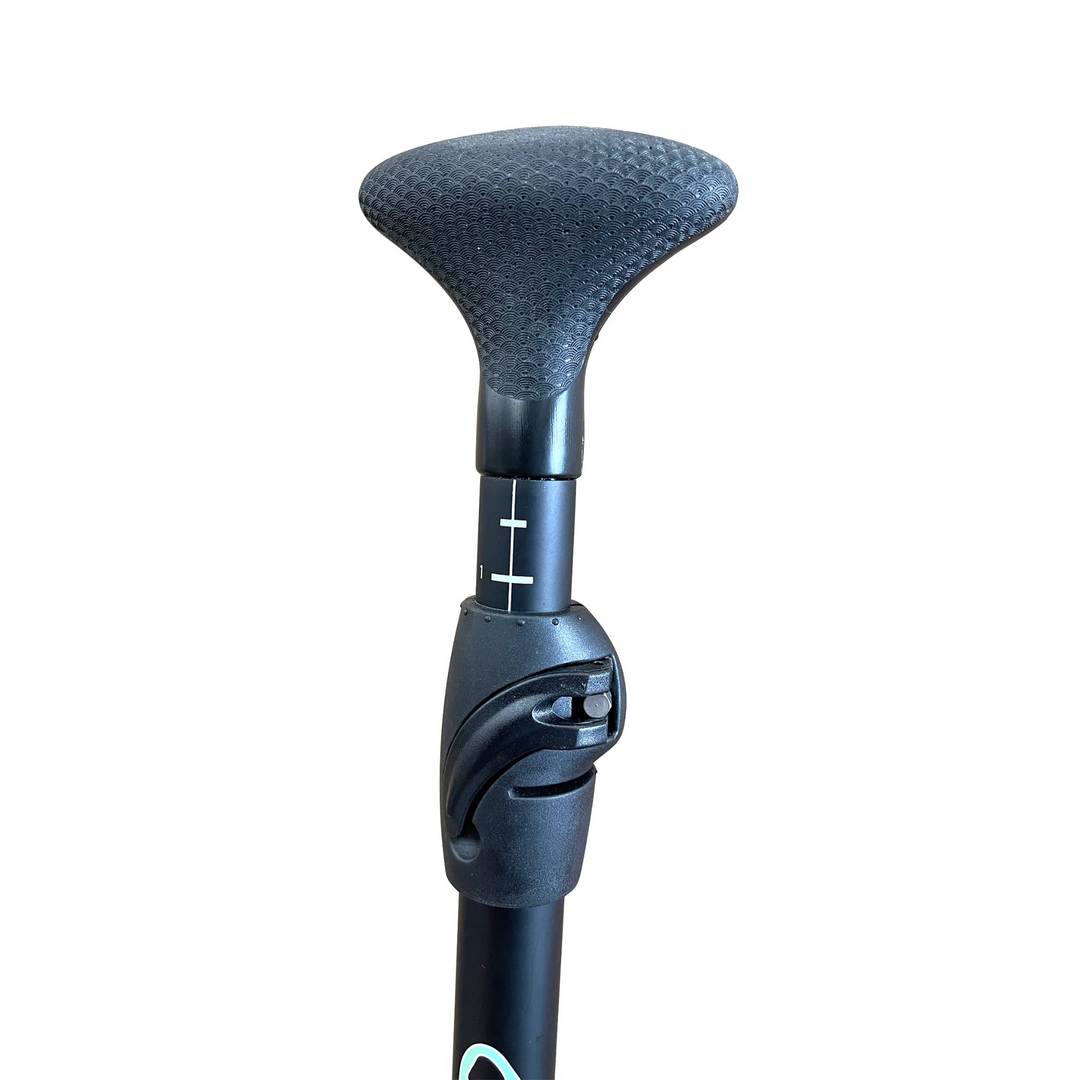 Adjustable handle of the Nibi Kid Paddle by TAIGA