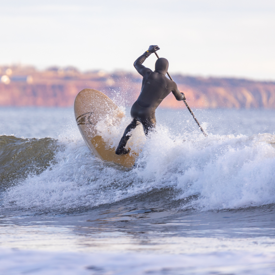 Nose of The Logg 9'6 - Root Collection in sea waves