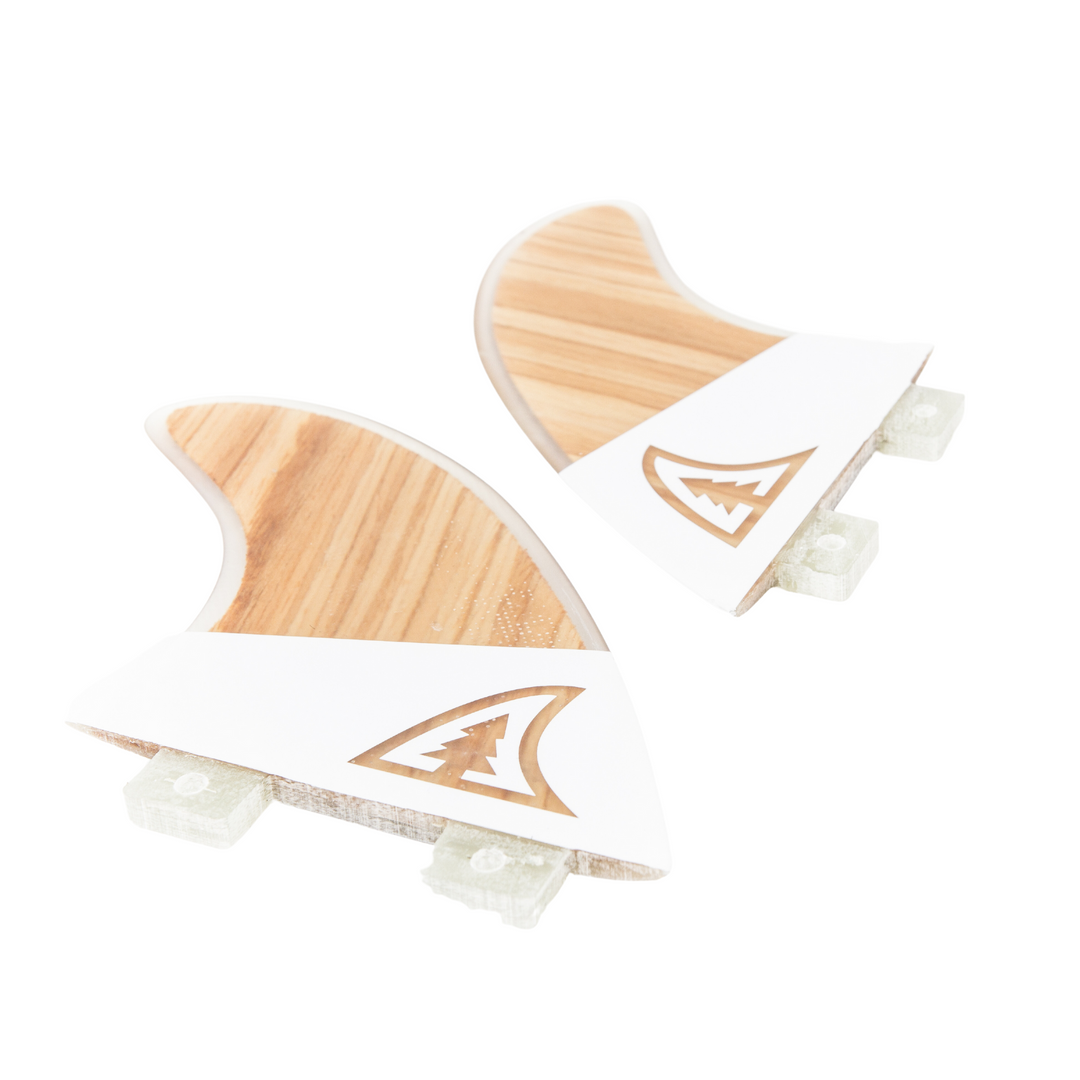Side view of the Side Fins for Hard SUP - Woody