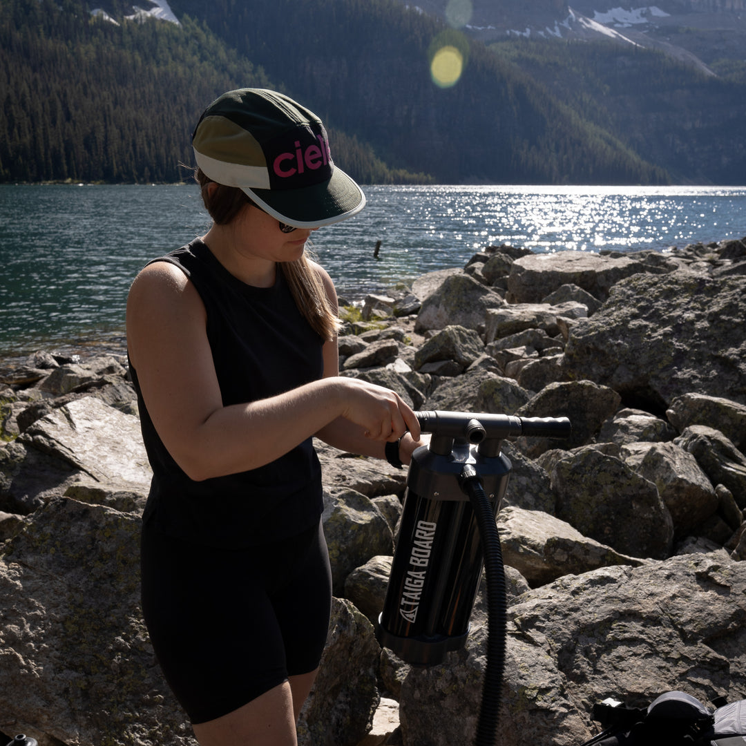 TRIPLE ACTION MANUAL PUMP - COMPACT