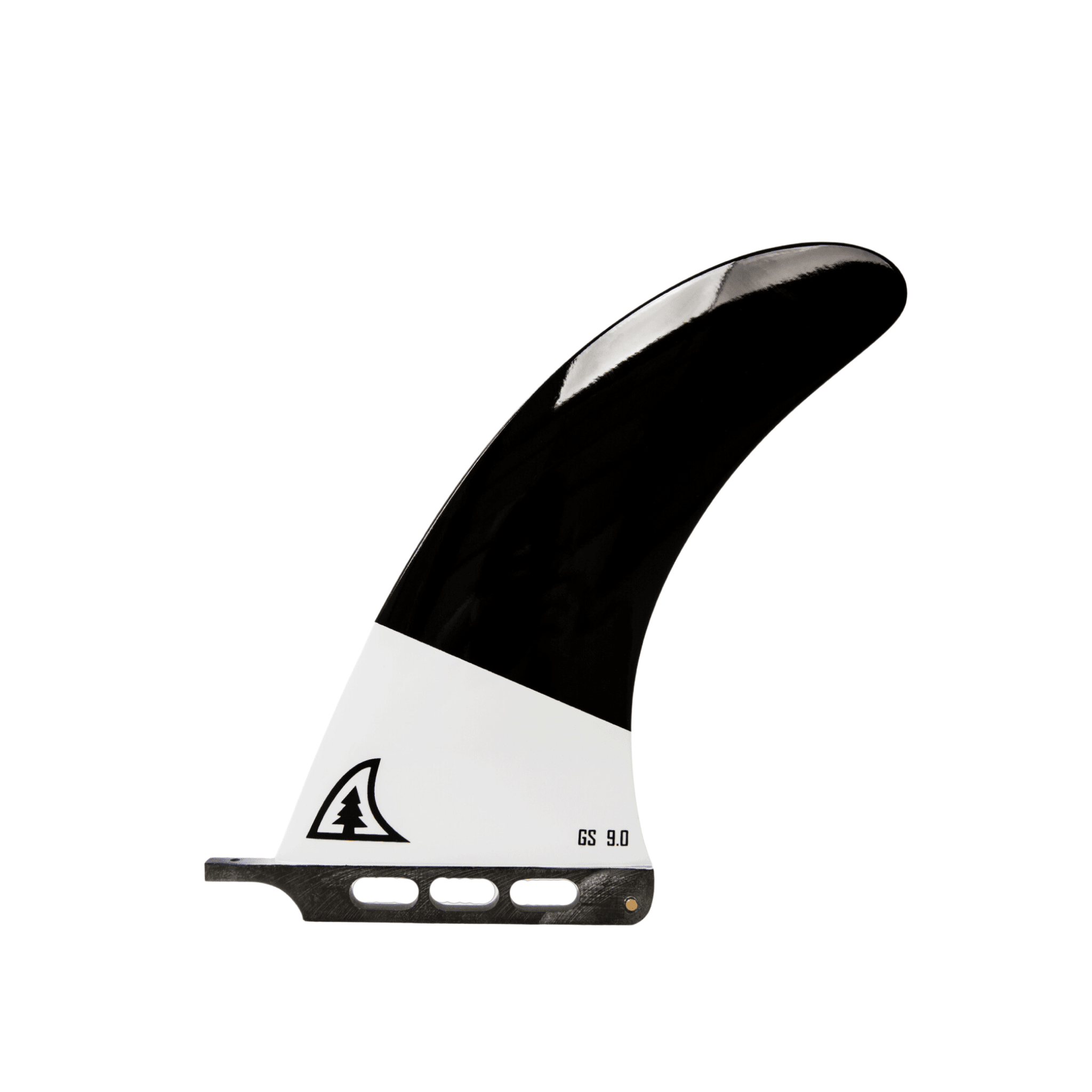 CENTRAL FIN - FIBERGLASS DOLPHIN 9.0" - Taiga Board