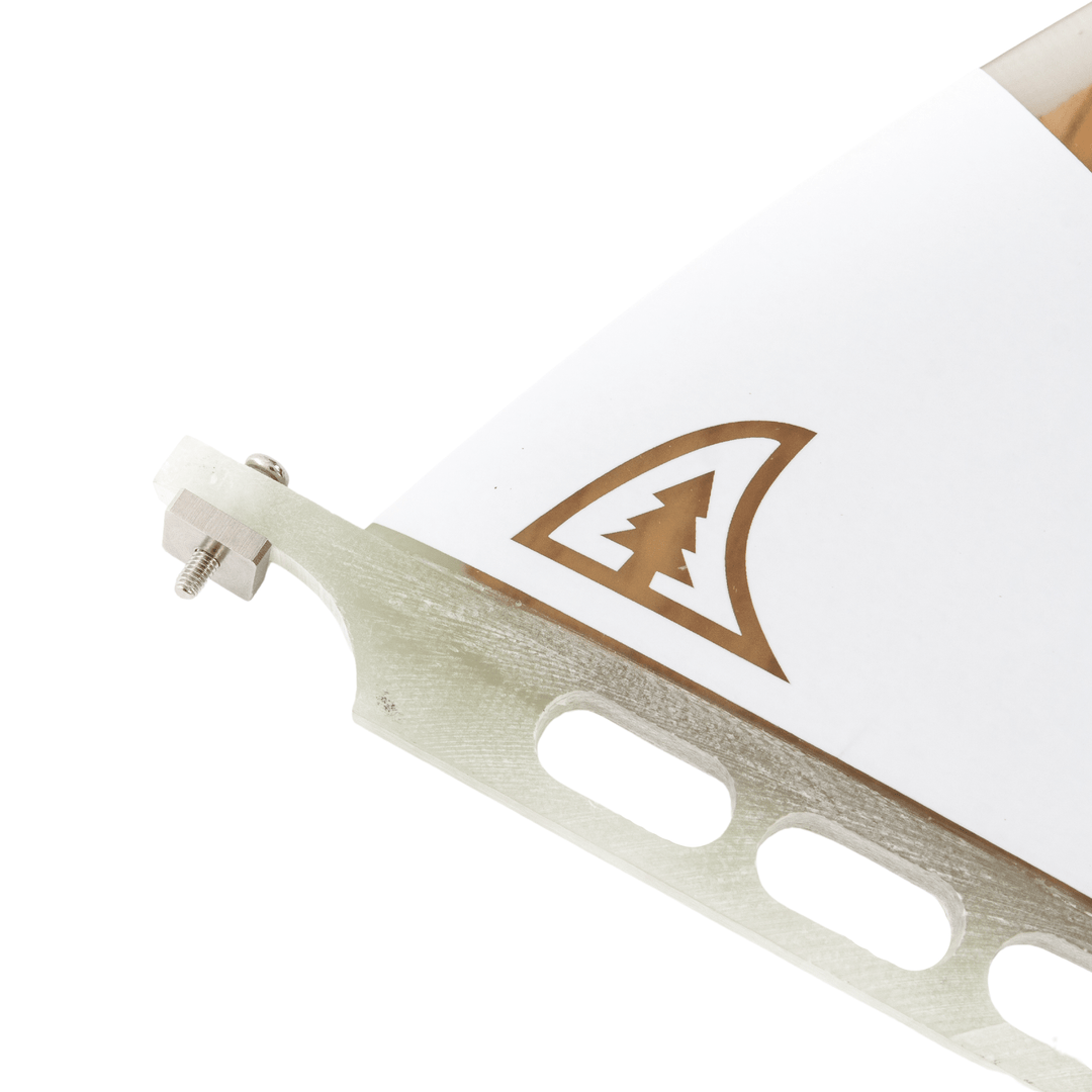 CENTRAL FIN - FIBERGLASS DOLPHIN 9.0" WOOD - Taiga Board