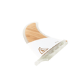 CENTRAL FIN - FIBERGLASS DOLPHIN 9.0" WOOD - Taiga Board
