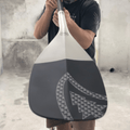 ELITE PADDLE - CARBON UD PRO - White & Black - Fix 1 piece - Taiga Board