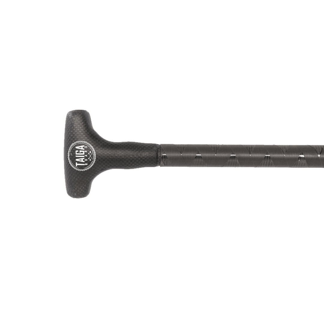 ELITE PADDLE - CARBON UD PRO - White & Black - Fix 1 piece - Taiga Board