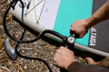 MANUAL PUMP FOR INFLATABLE PADDLE BOARD (Double action) - HP2 - Taiga Board