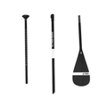 PERFORMANCE PADDLE - ALL CARBON BLACK - Adjustable 2 or 3 pieces - Taiga Board