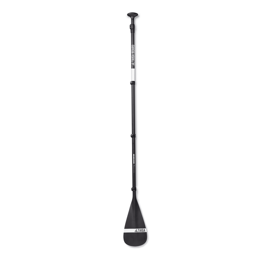 PERFORMANCE PADDLE CARBON BLACK - NANO ZIP AIR EDITION - Adjustable 5 pieces - Taiga Board