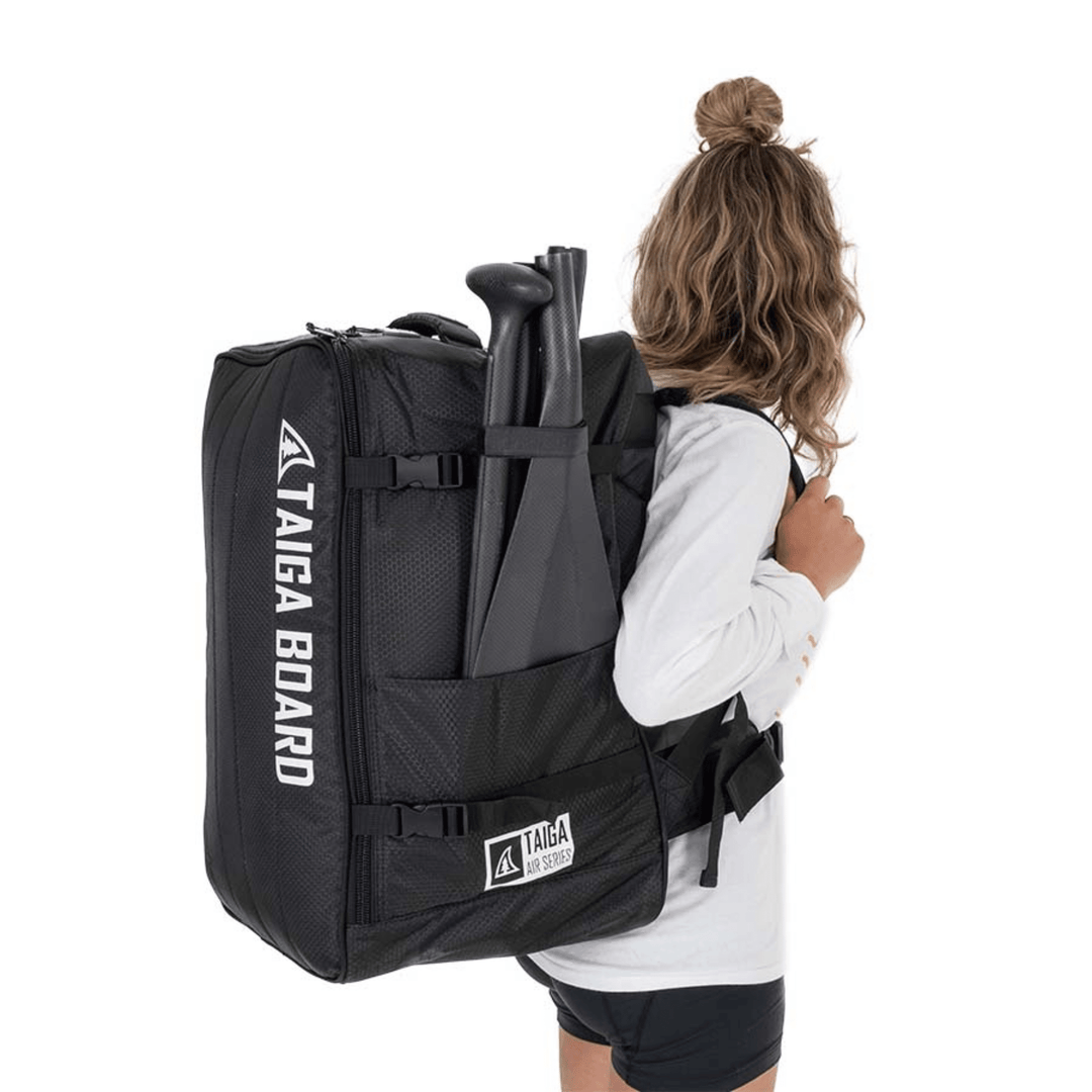 PERFORMANCE PADDLE CARBON BLACK - NANO ZIP AIR EDITION - Adjustable 5 pieces - Taiga Board